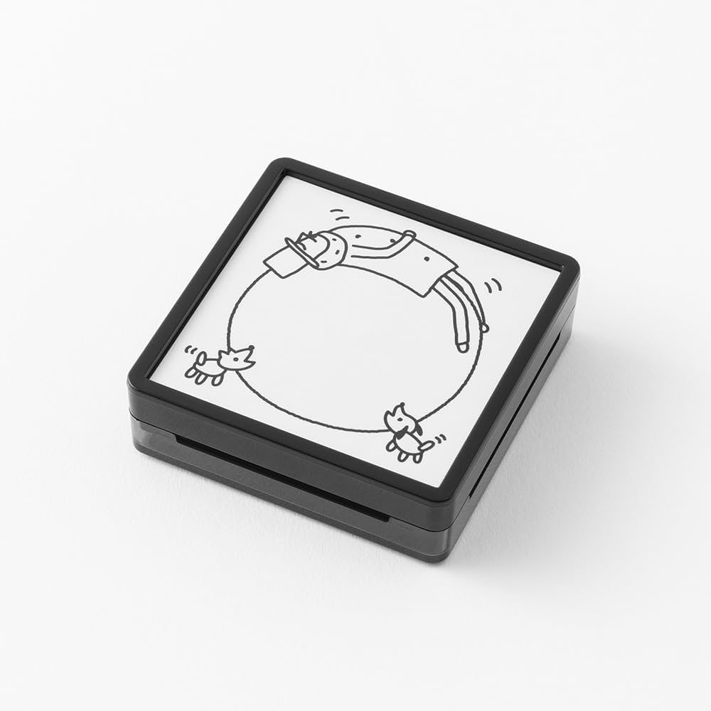 Amazon.co.jp: ミドリ スタンプ 浸透印 ボール柄 オジサン 30